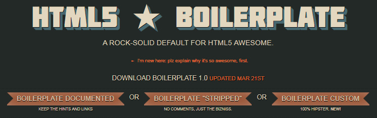 HTML5 Boilerplate