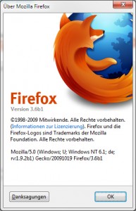 Firefox 3.6 Beta 1