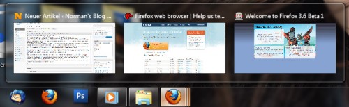 Tabvorschau unter Windows 7