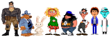 LucasArts Game Sprites by jhroberts